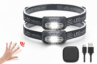 Mini Lampe Frontale Randonnée USB