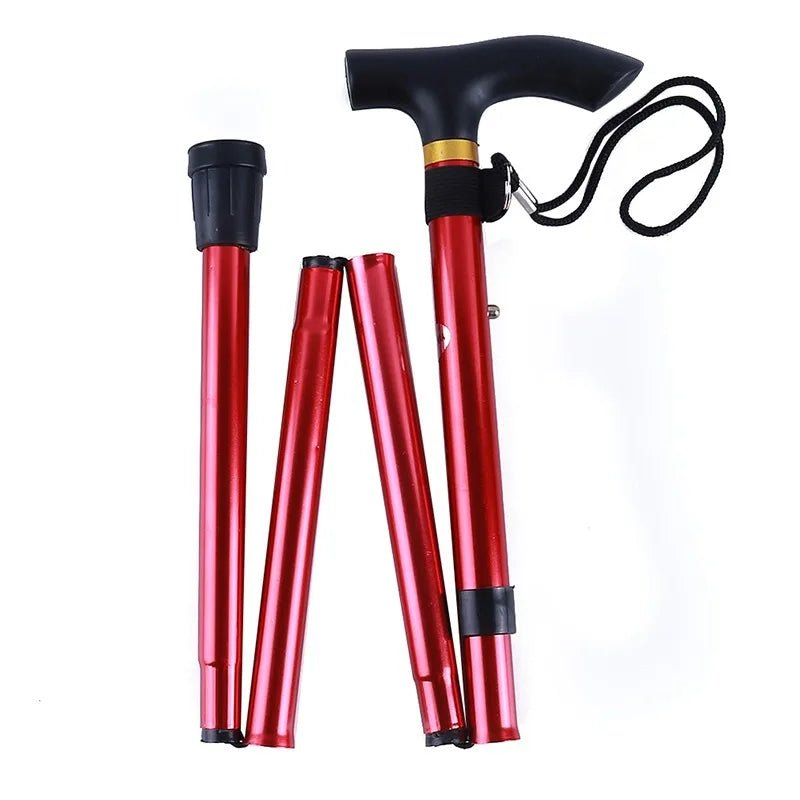 Canne de Randonnée Pliable Aluminium
