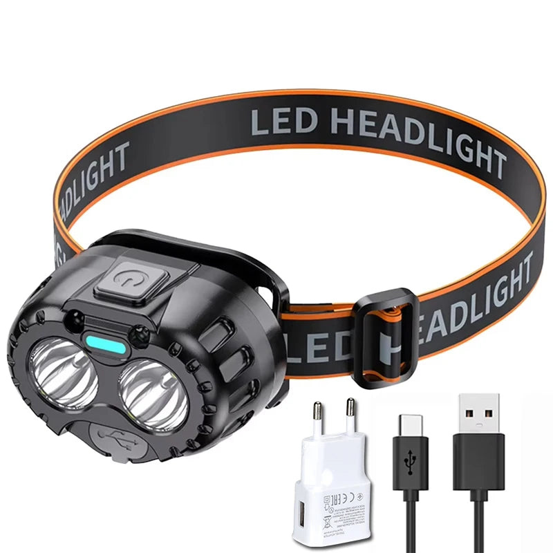 Lampe Frontale Randonnée LED 250LM