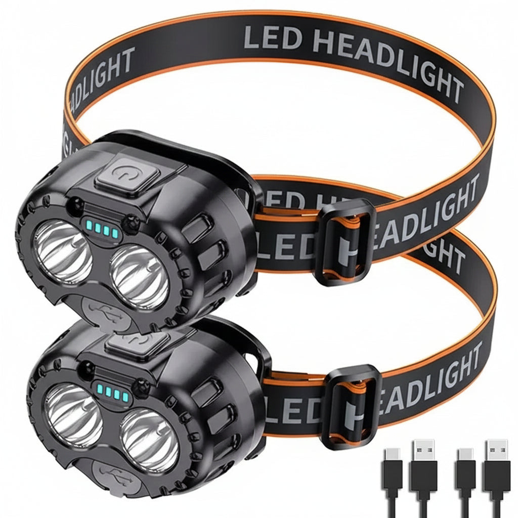 Lampe Frontale Randonnée LED 250LM