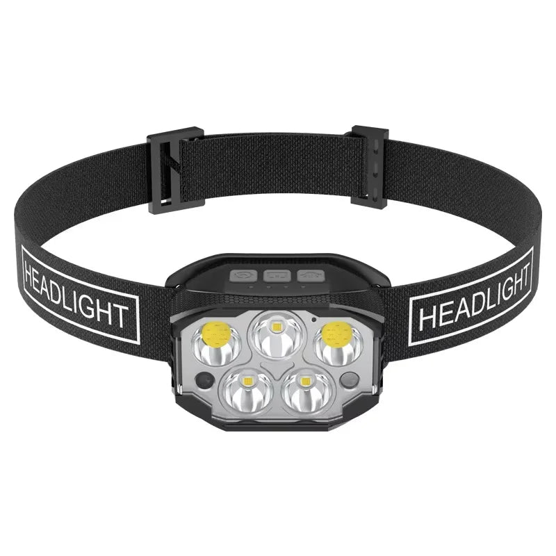 Lampe Frontale Randonnée 1200 Lumens