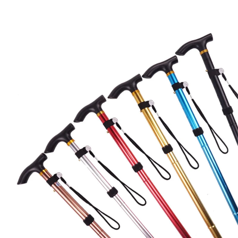 Bâton de Randonnée Télescopique Pliable