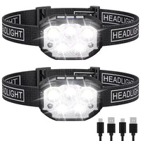 Lampe Frontale Randonnée 1200 Lumens