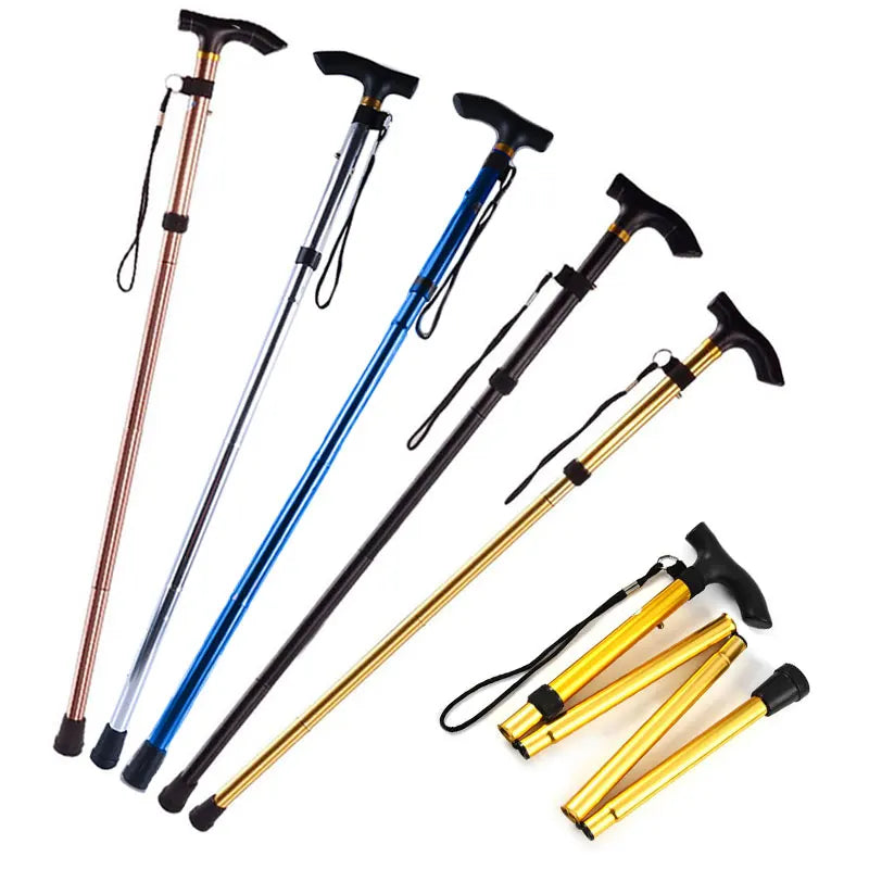 Bâton de Randonnée Télescopique Pliable
