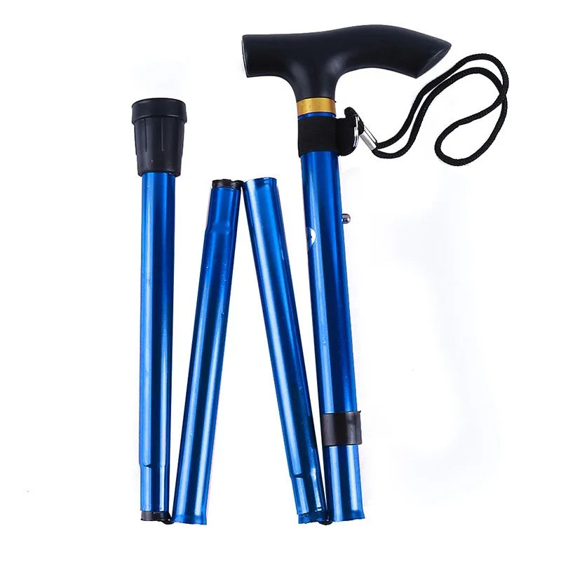 Canne de Randonnée Pliable Aluminium